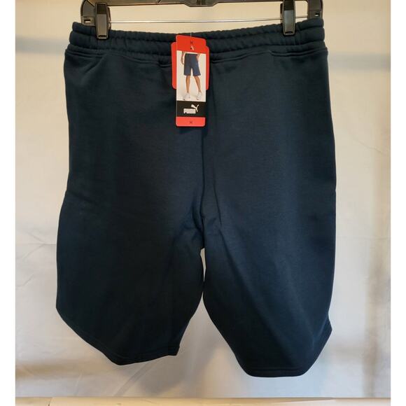 PUMA Men’s Embossed Fleece Short Inseam 10" Blue |Medium - Picture 1 of 4